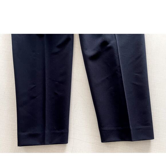 Tommy Hilfiger Sz 14 Sloane Pant Navy Slim Office Tailored Stretch Versatile - Picture 9 of 11